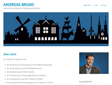 Tablet Screenshot of andreas-bruns.com